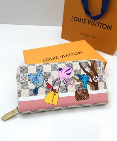 Гаманець Louis Vuitton Damier Azur Birds Zippy Wallet